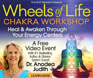 Join Anodea Judith on the Wheels of Life Chakra Workshop … Free Online